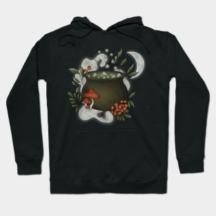 Magic Cauldron with Rowan Potion Hoodie